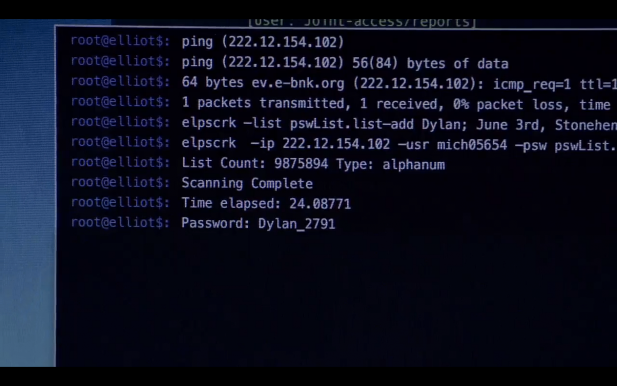 Scanning completed. Kali Linux Mr Robot. Data root.