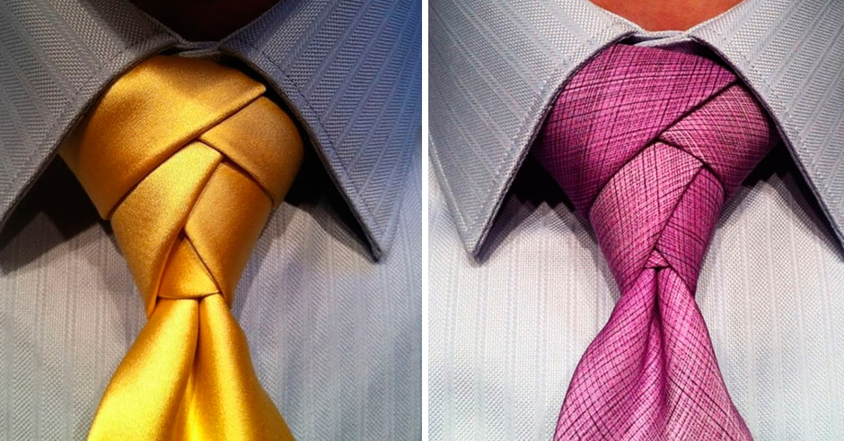 Как поправить галстук