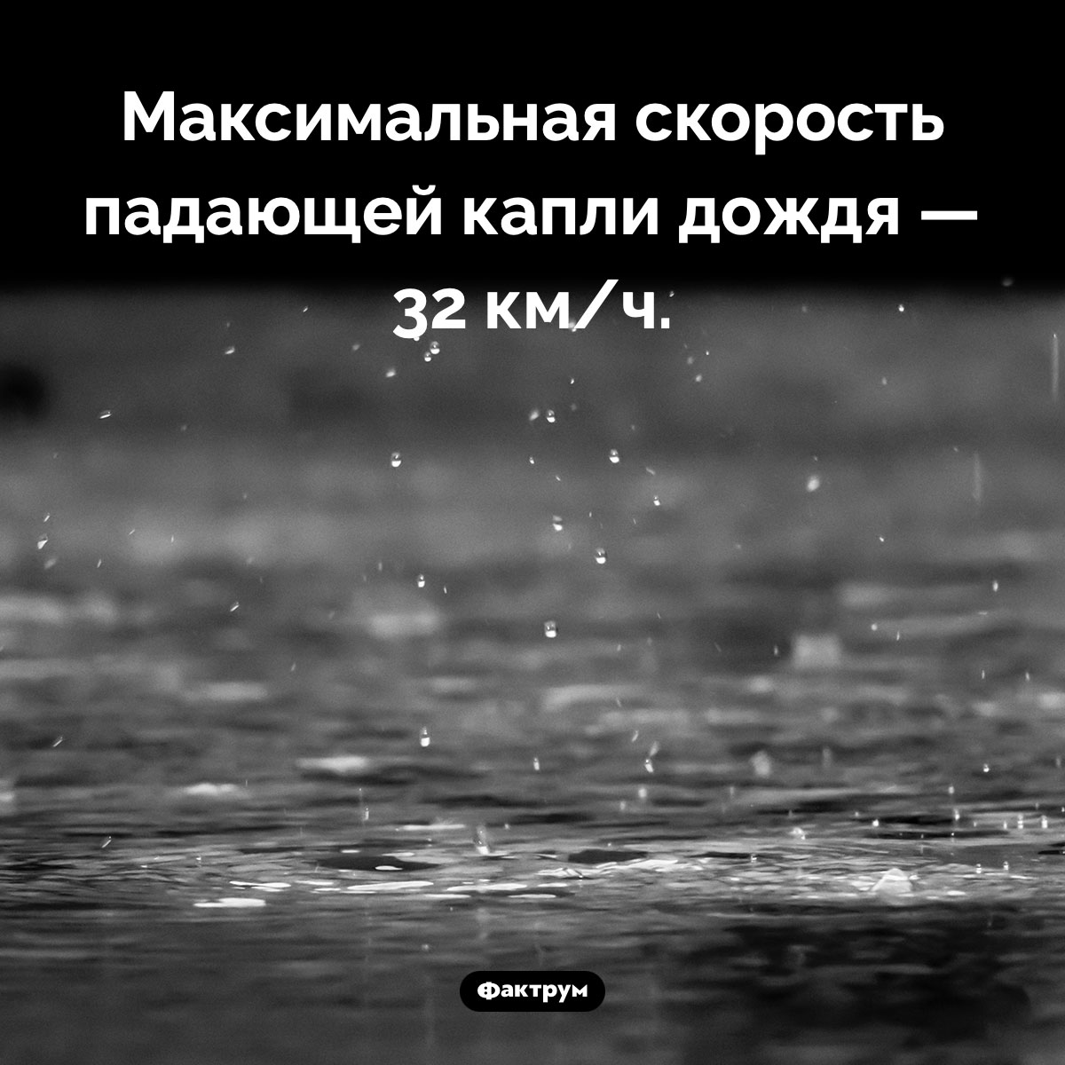 С какой скоростью падает дождь. Максимальная скорость падающей капли дождя — 32 км/ч.